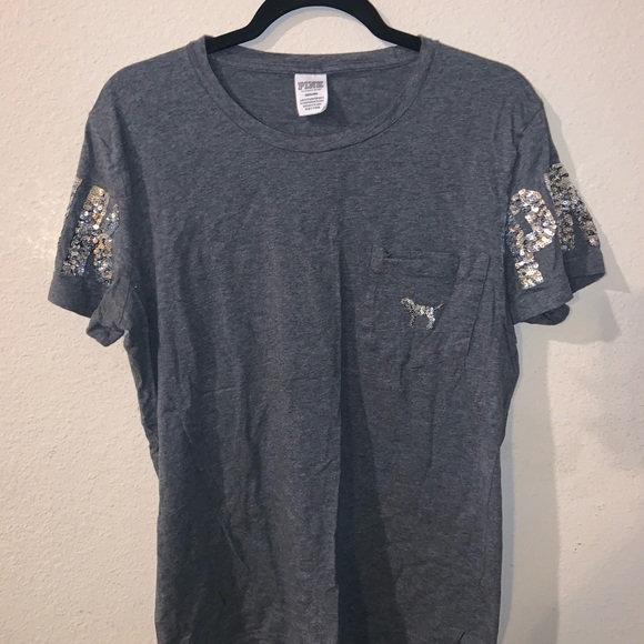 Grey Bling Tee - Picture 2 of 3